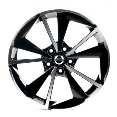 Автодиск R18 5X114,3 ET45 7,5J h66,1 Replica NS1982 Gloss Black Machined Face