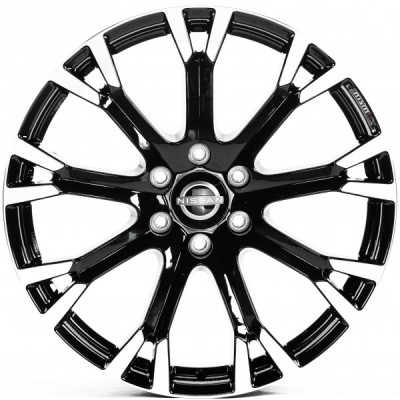 Автодиск R22 6X139,7 ET30 8,0J h78,1 Replica NS3269 Black Machined Face (NISMO)