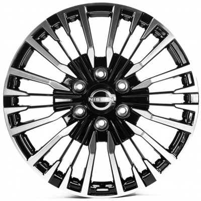 Автодиск R20 6X139,7 ET35 8,0J h78,1 Replica NS891 Black Machined Face