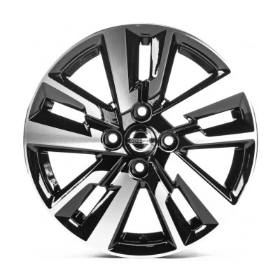 Автодиск R15 4X100 ET45 5,5J h60,1 Replica NS908 Gloss Black Machined Face