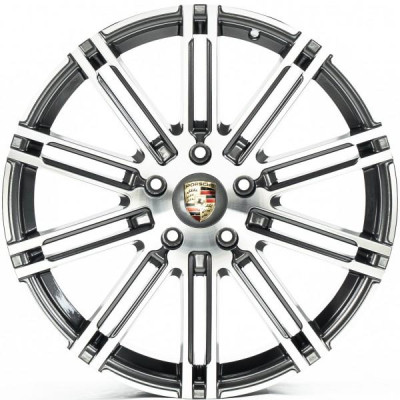 Автодиск R20 5X130 ET50 8,5J h71,5 Replica PR20140 Gloss Grey Machined Face