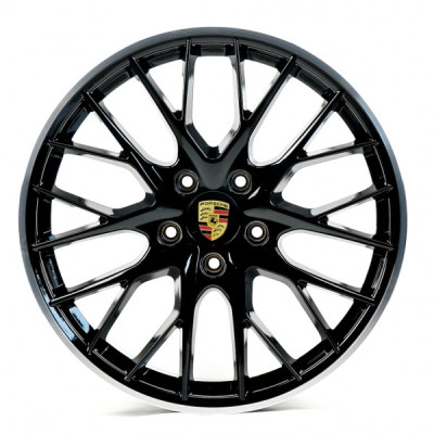 Автодиск R21 5X130 ET69 11,5J h71,6 Replica PR3083 Gloss Black Machined Lip