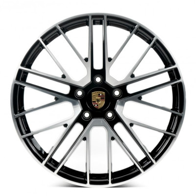 Автодиск R21 5X130 ET69 11,5J h71,6 Replica PR3084 Black Machined Face