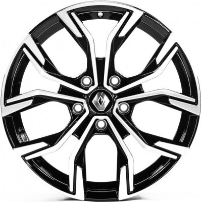 Автодиск R17 5X114,3 ET45 7,0J h66,1 Replica RN17367 Gloss Black Machined Face