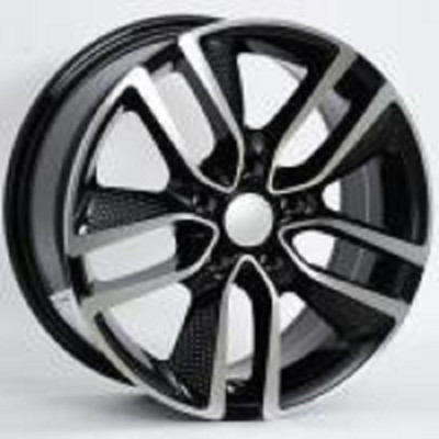 Автодиск R18 5X114,3 ET45 8,0J h73,1 Replica RN5218 Black Machine Face