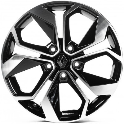 Автодиск R17 5X114,3 ET45 7,0J h66,1 Replica RN861 Gloss Black Machined Face