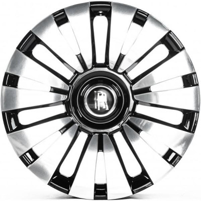 Автодиск R21 5X120 ET33 9,5J h72,5 Replica RR004 Gloss Black Machined Face