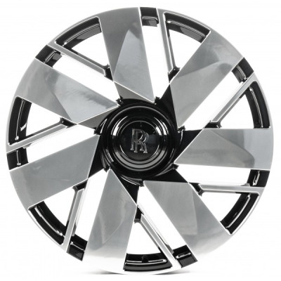 Автодиск R22 5X112 ET35 9,5J h66,6 Replica RR3503 GLOSS BLACK MACHINED FACE FORGED
