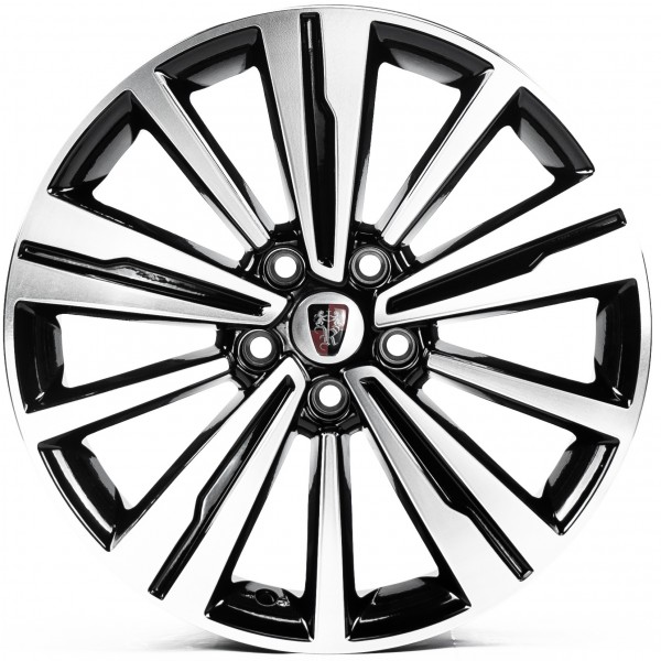Автодиск R18 5X112 ET41 7,5J h57,1 Replica Roewe686 Black Machined Face