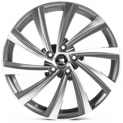 Автодиск R19 5X112 ET45 8,0J h57,1 Replica SK1151 Gunmetal Machined Face