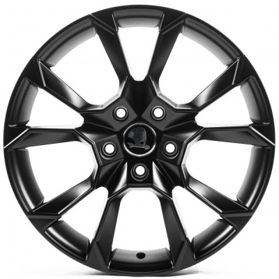 Автодиск R17 5X112 ET45 7,5J h57,1 Replica SK17654 Satin Black
