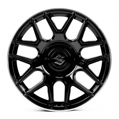 Автодиск R17 5X139,7 ET10 7,5J h108 Replica SZ2800 Gloss Black Lip Polish