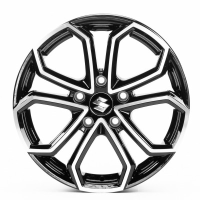 Автодиск R16 5X114,3 ET45 6,5J h60,1 Replica SZ5089 Gloss Black Machined Face