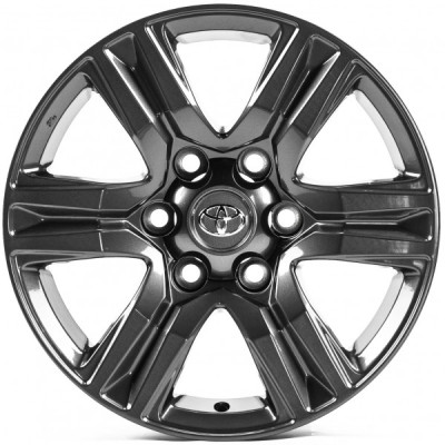 Автодиск R17 6X139,7 ET25 7,5J h106,1 Replica TY718 Gray