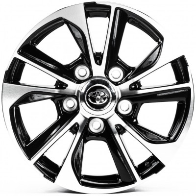 Автодиск R18 5X150 ET58 8,5J h110,1 Replica TY776 Black Machined Face