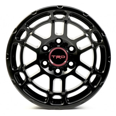 Автодиск R17 6X139,7 ET5 8,0J h106,1 Replica TY883TRD Black