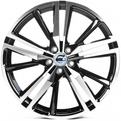 Автодиск R20 5X108 ET38,5 8,5J h63,3 Replica V20242 Gloss Black Machined Face