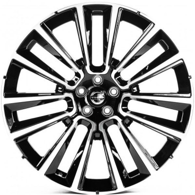 Автодиск R21 5X108 ET38,5 9,0J h63,3 Replica V3562 Black Machined Face