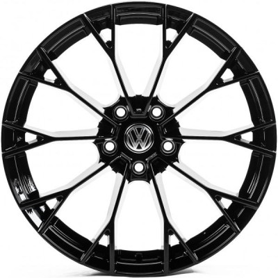 Автодиск R18 5X112 ET45 7,5J h57,1 Replica VV18686 Gloss Black