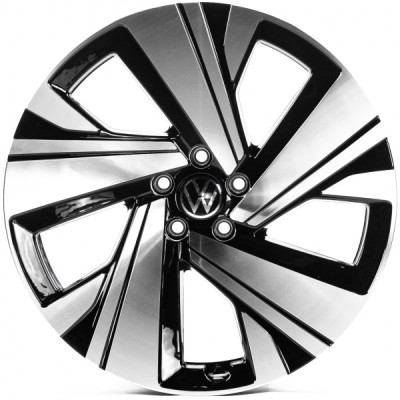 Автодиск R20 5X112 ET34 8,5J h57,1 Replica VV3329 Black Machined Face