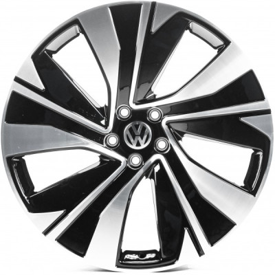 Автодиск R21 5X112 ET34 9,0J h57,1 Replica VV3336 Black Machined Face