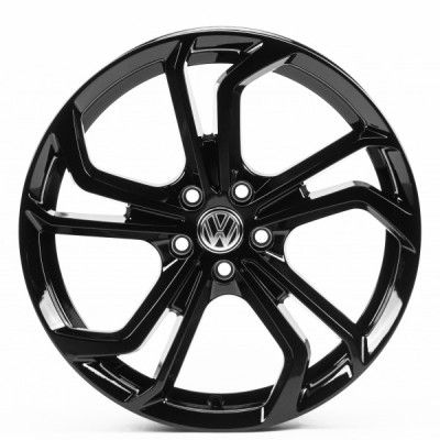 Автодиск R18 5X100 ET42 7,5J h57,1 Replica VV5428 Gloss Black
