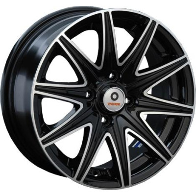 Автодиск R15 5X114,3 ET39 6,5J h60,1 Vianor VR18 black