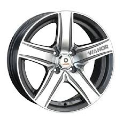 Автодиск R15 4X100 ET40 6,5J h73,1 Vianor VR21 gun metal