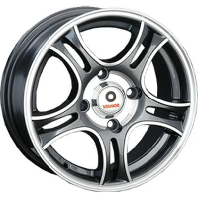 Автодиск R15 5X112 ET45 6,5J h57,1 Vianor VR29 gun metal