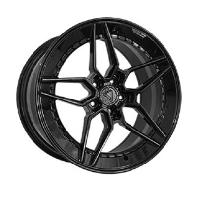 Автодиск R19 5X112 ET38 8,5J h66,6 Vissol F-1074 GLOSS-BLACK