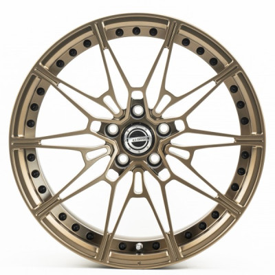 Автодиск R20 5X112 ET15 10,5J h66,5 WS Forged WS-009C SATIN BRONZE SATIN BLACK BOLTS FORGED (2-Piece)