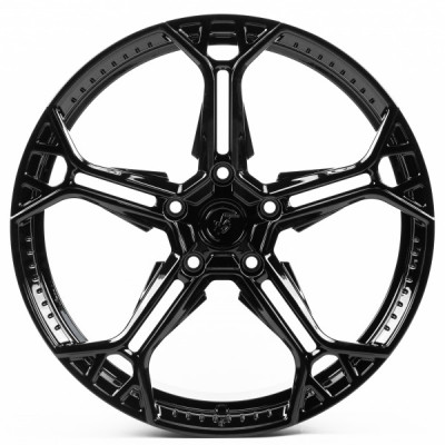 Автодиск R20 5X130 ET60 11,0J h71,5 WS Forged WS-025C GLOSS BLACK FORGED