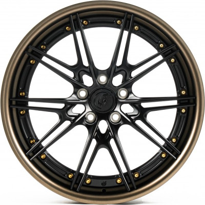 Автодиск R19 5X112 ET20 9,5J h66,45 WS Forged WS-044C Satin Bronze Inside Black Satin