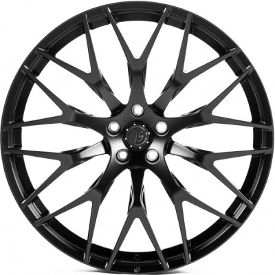 Автодиск R22 5X112 ET30 10,0J h66,5 WS Forged WS-077C Satin Black