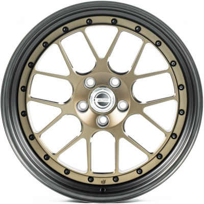 Автодиск R20 5X112 ET12 11,0J h66,5 WS Forged WS-084C Satin Bronze Lip Brushed Satin Black