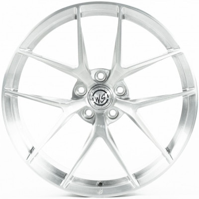Автодиск R20 5X112 ET15 10,5J h66,5 WS Forged WS-086C Brushed Silver