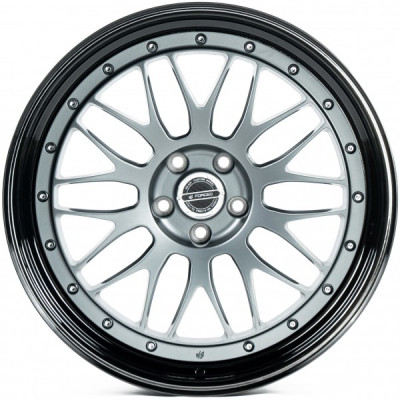 Автодиск R20 5X112 ET17 11,5J h66,5 WS Forged WS-087C Satin Gray Lip Brushed Gloss Black