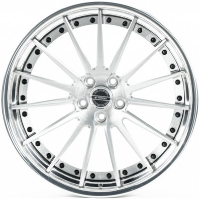 Автодиск R21 5X132 ET18 11,0J h66,5 WS Forged WS-091C Satin Black Lip Gloss Black