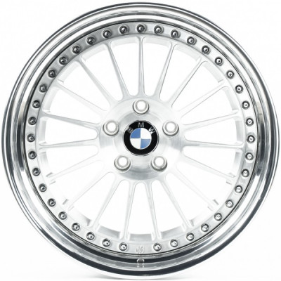 Автодиск R19 5X120 ET5 8,5J h72,5 WS Forged WS-100C Brushed Silver Lip Polish