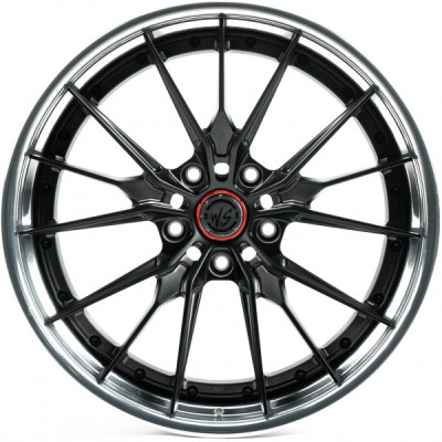 Автодиск R20 5X132 ET28 10,5J h66,5 WS Forged WS-116C BRUSHED SATIN BLACK LIP POLISH FORGED (2-Piece)