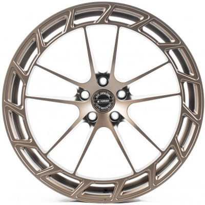 Автодиск R23 5X112 ET15 10,5J h66,5 WS Forged WS-132C Satin Gold