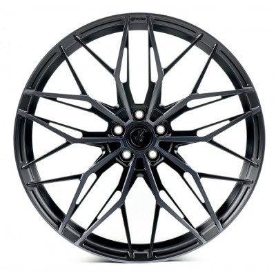 Автодиск R22 5X108 ET38,5 9,0J h63,3 WS Forged WS-150C SATIN BLACK WITH MACHINED FACE FORGED