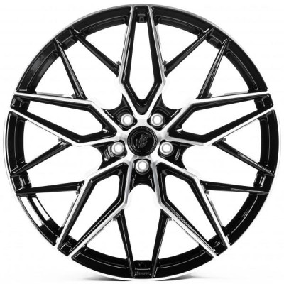 Автодиск R22 5X112 ET43 10,5J h66,45 WS Forged WS-211C Gloss Black Machined Face