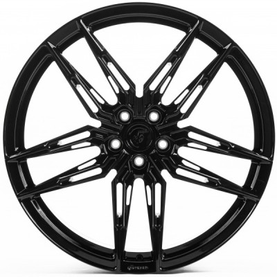 Автодиск R22 5X112 ET43 10,5J h66,5 WS Forged WS-216C GLOSS BLACK FORGED