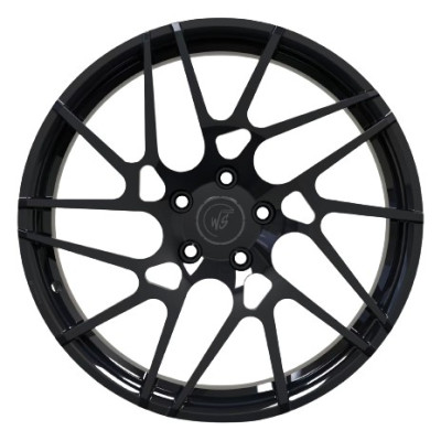 Автодиск R19 5X114,3 ET45 9,5J h64,1 WS Forged WS-99M GLOSS BLACK FORGED