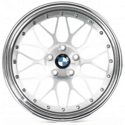 Автодиск R19 5X120 ET43 8,0J h72,5 WS Forged WS-B01C Brushed Silver Lip Polish