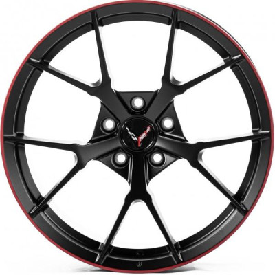 Автодиск R19 5X120 ET43 10,0J h66,9 WS Forged WS-COR001 Satin Black Satin Red Line