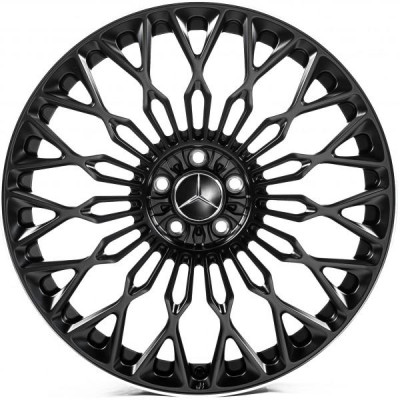 Автодиск R21 5X112 ET51 10,0J h66,45 WS Forged WS-MR-052C Satin Black Lip Polish