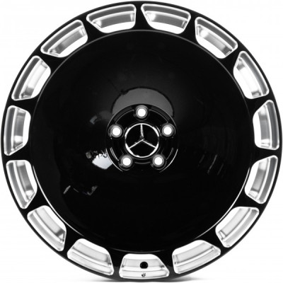 Автодиск R21 5X112 ET50 10,5J h66,45 WS Forged WS-MR037C Gloss Black Milling