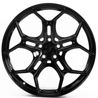Автодиск R20 5X112 ET20 9,5J h66,45 WS Forged WS020C Gloss Black Forged